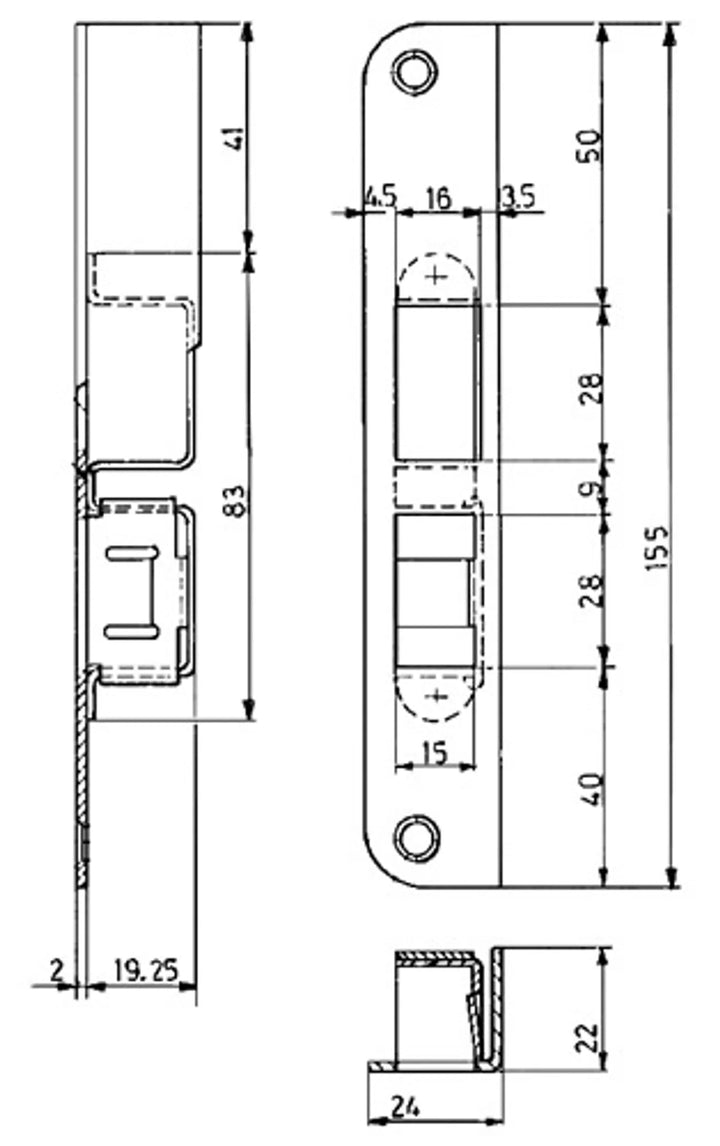 2860-5 vinkel-407608 mått-