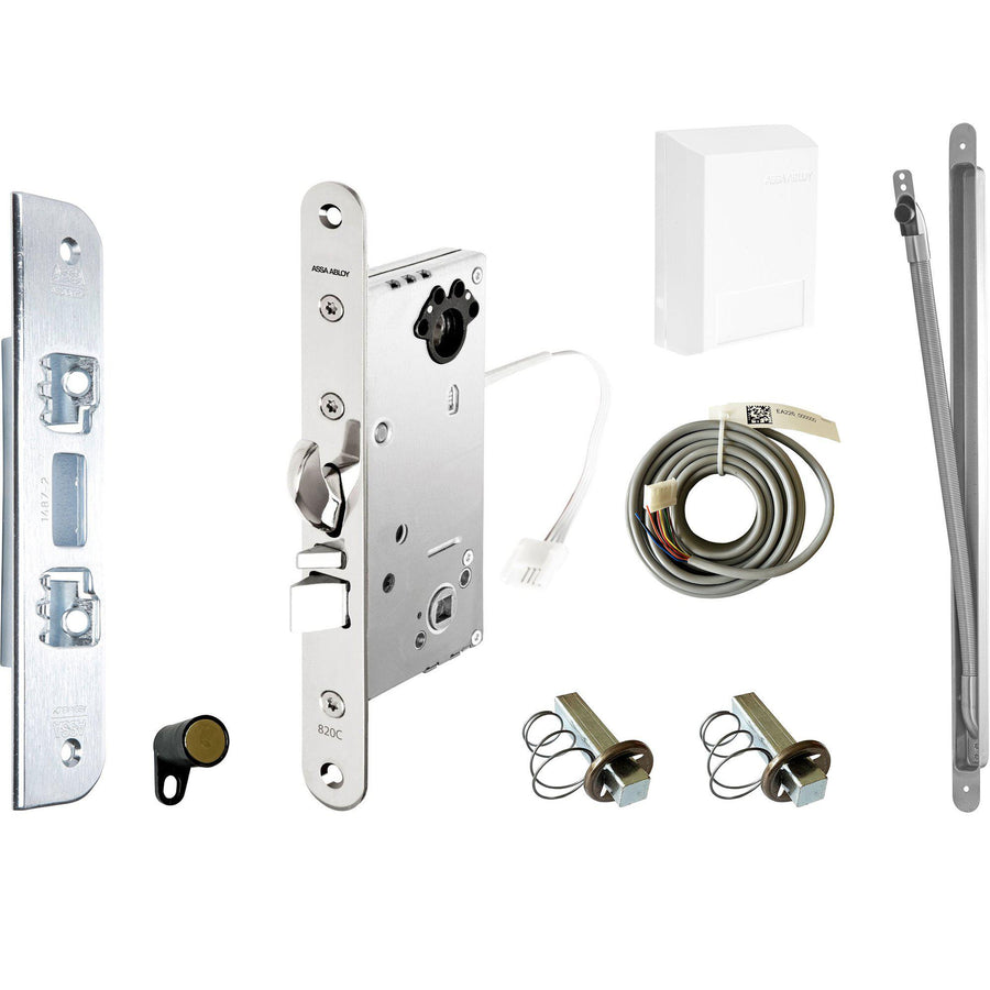 ASSA-ABLOY-Velox-eltryckeslås-820C-50-komplett