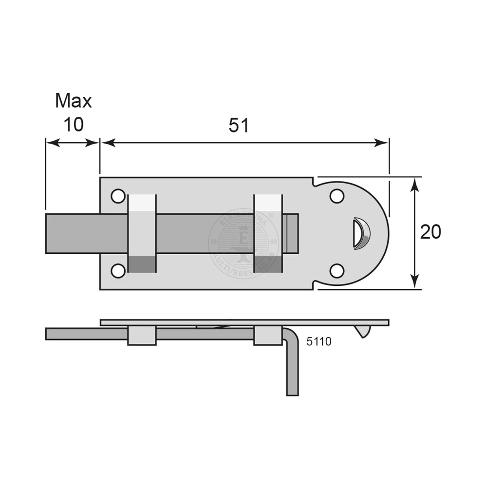 Bladregel 5110-mattskiss
