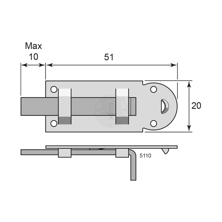 Bladregel 5110-mattskiss