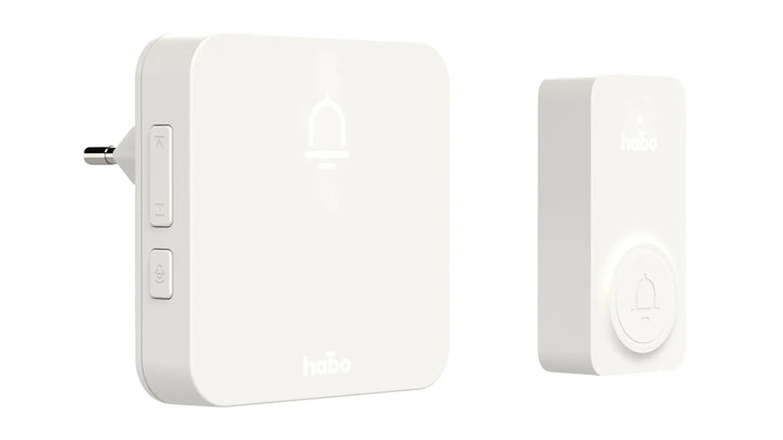 Dörrklocka Nordic vit