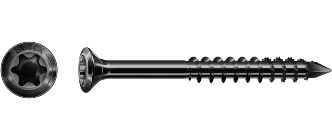 Fasadskruv RF Svart