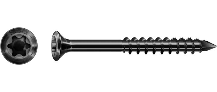 Fasadskruv RF Svart