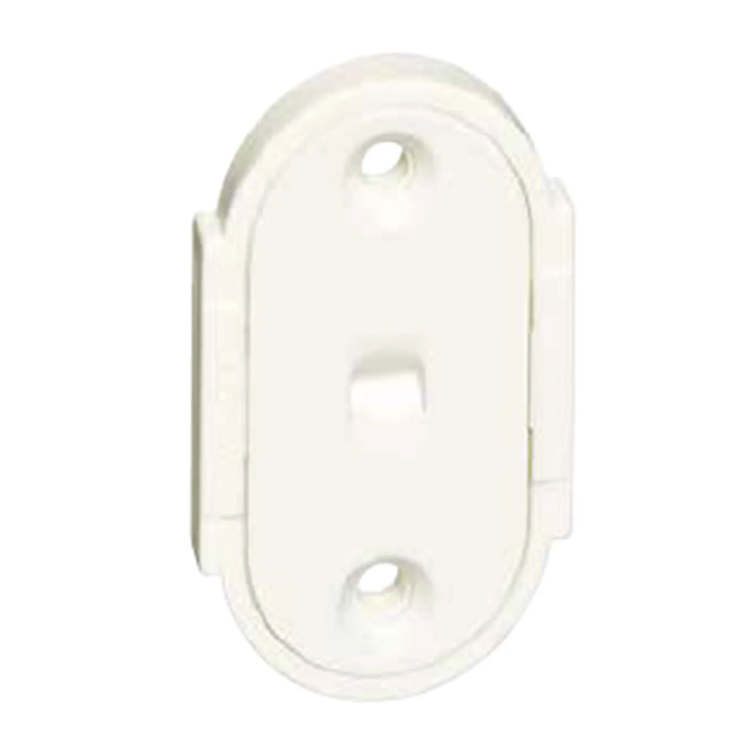 Fästbricka 6540 vit_ASSA_Vit