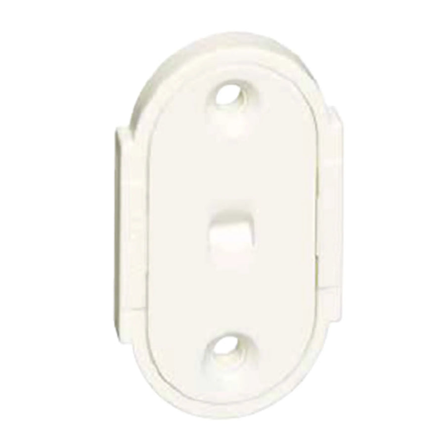 Fästbricka 6540 vit_ASSA_Vit