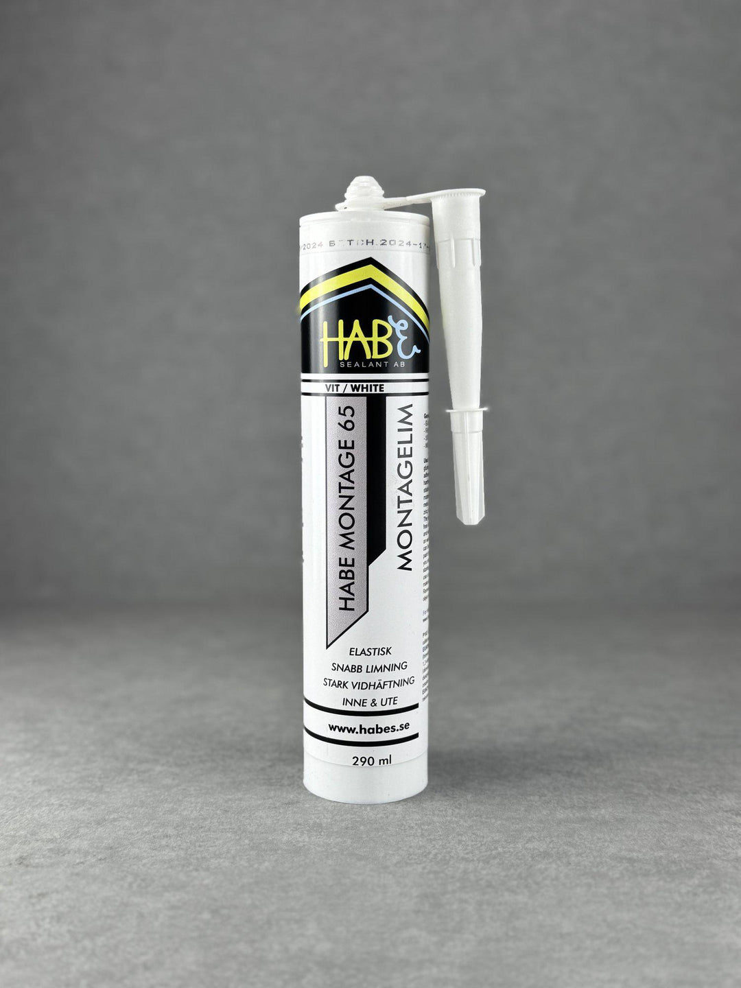 HABE Montage lim vit