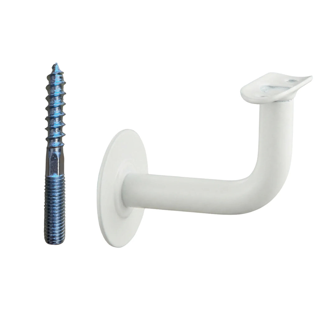 Ledstångsbeslag  86 vit_0196820