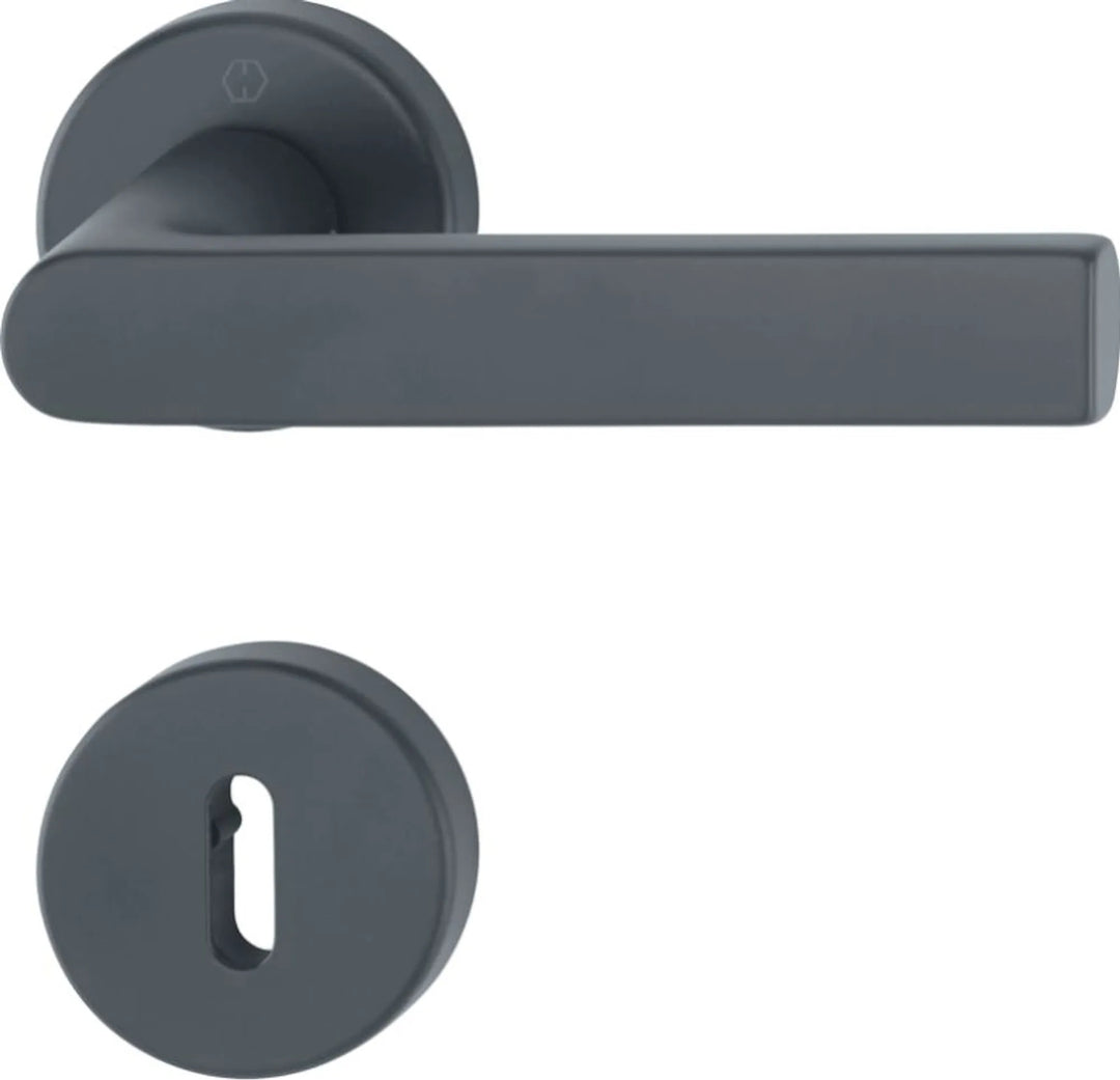 Los Angeles_37-42_Svart_HOPPE_dörrtrycke