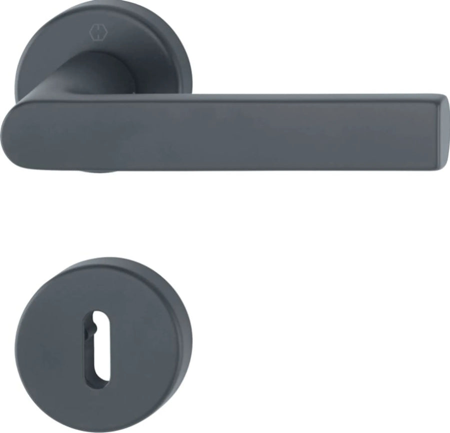 Los Angeles_37-42_Svart_HOPPE_dörrtrycke