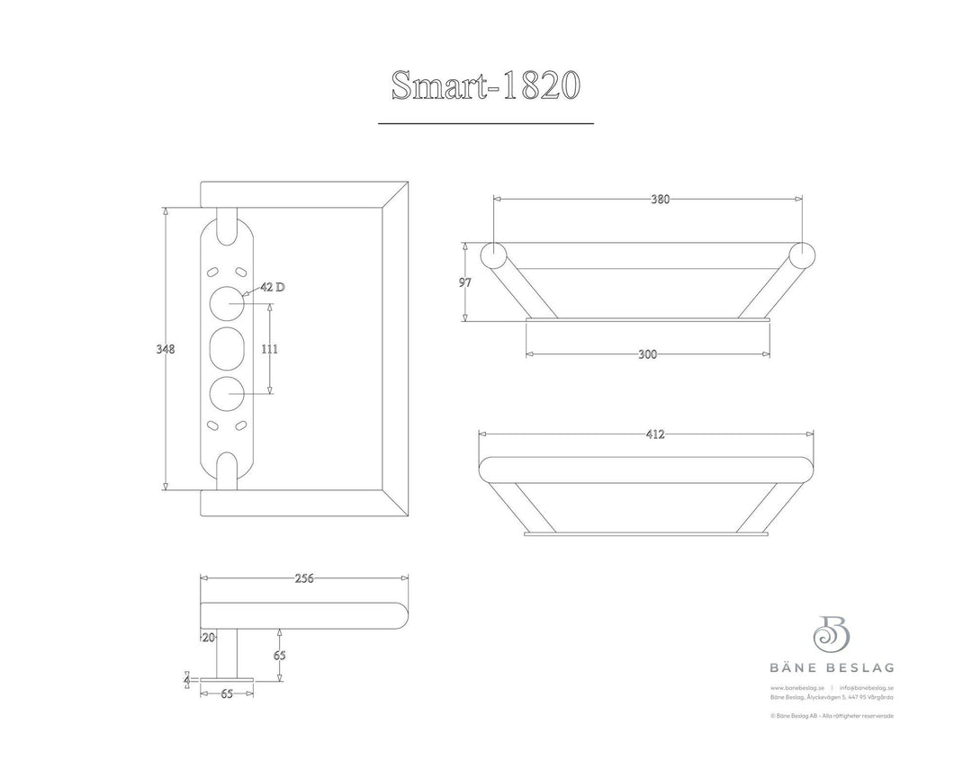 Måttskiss 1820 Smart