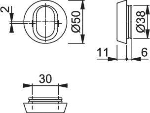 Måttskiss 659M 6-11mm