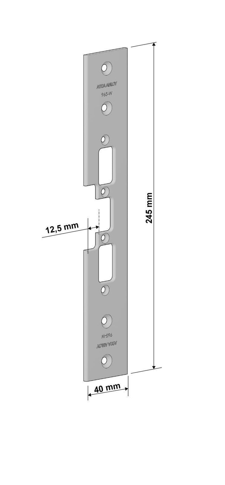 Måttskiss 965-W