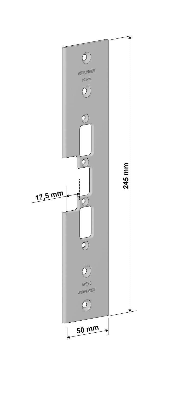 Måttskiss 975-W