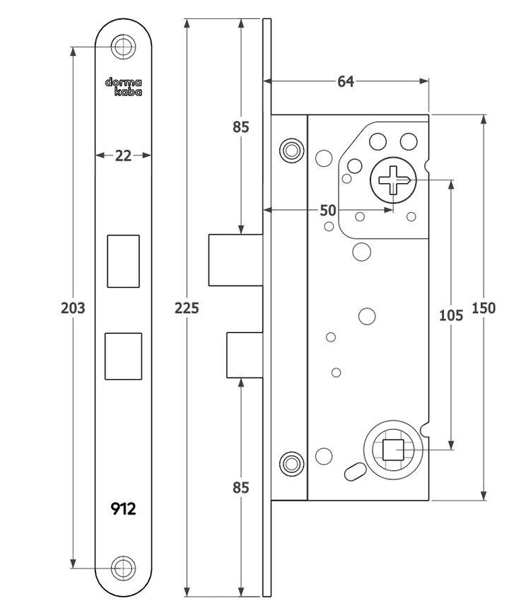 Måttskiss DL912