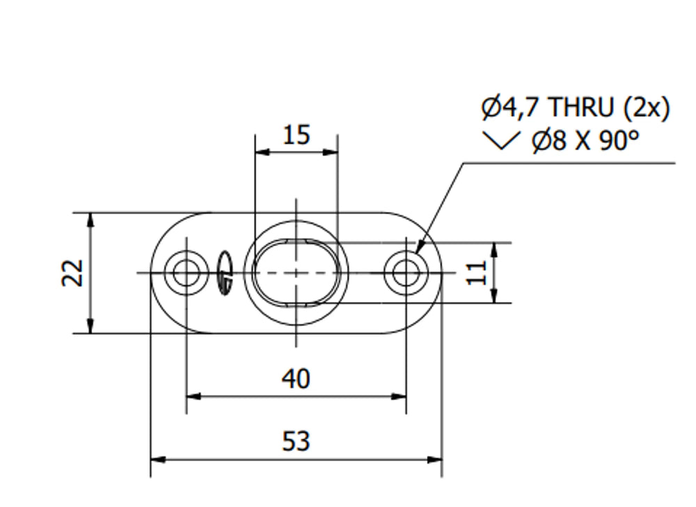 Måttskiss-Slutbleck LT 10 15 x 11