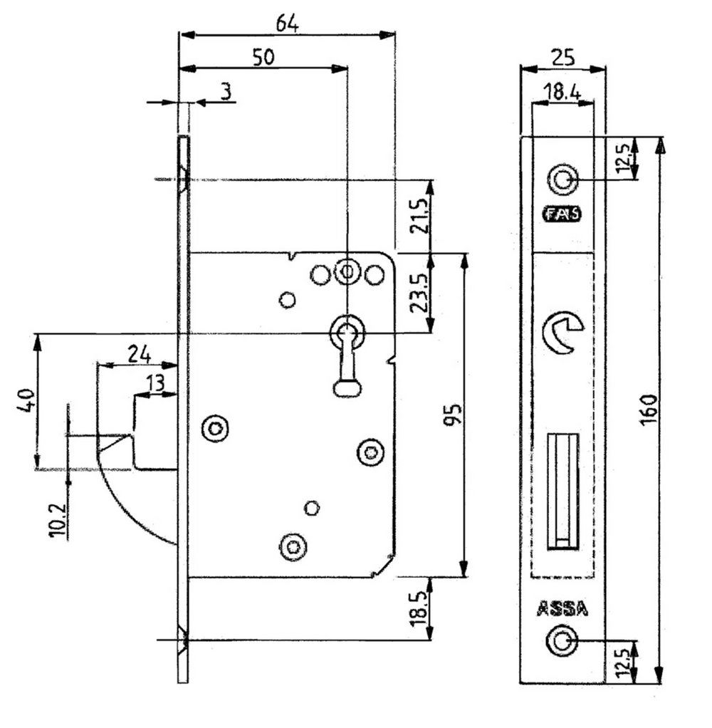 Måttskiss 309 Connect