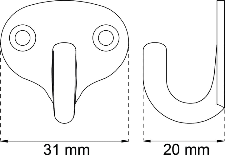 Måttskiss krok 163 N