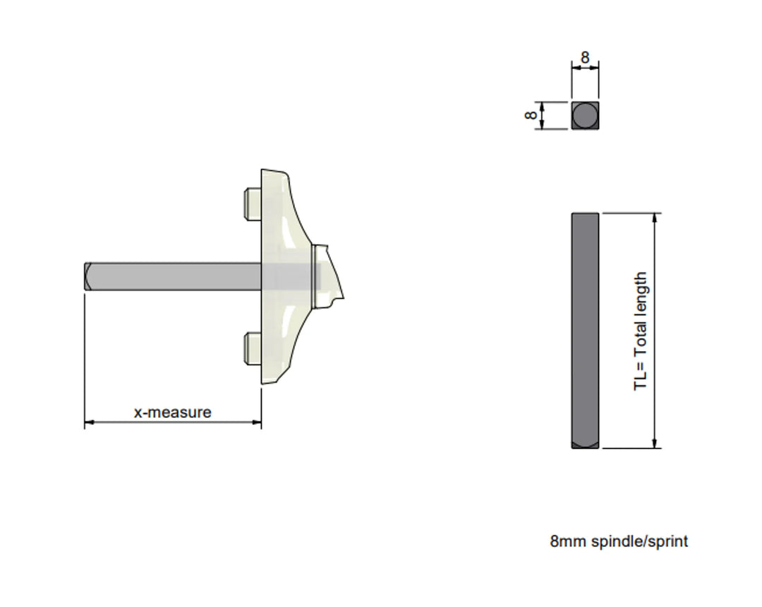 Måttskiss sprint WH-SP