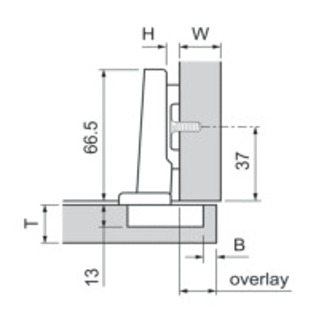Montering hörnskåp - 71B3550