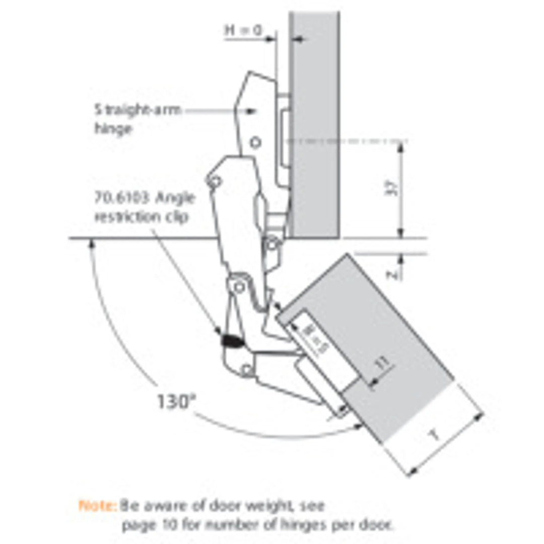 Montering hörnskåp 71T655.