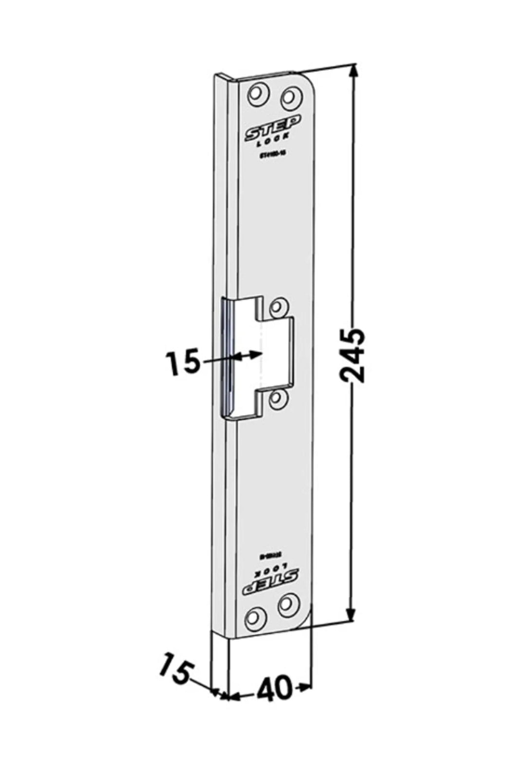 Monteringsstolpe ST4160-15