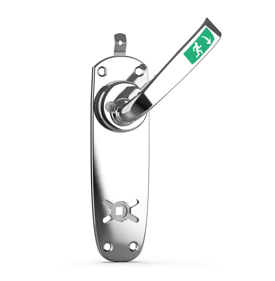 Nödutrymningsbeslag 796 krom vä