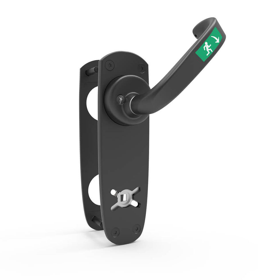 Nödutrymningsbeslag 796 svart vä