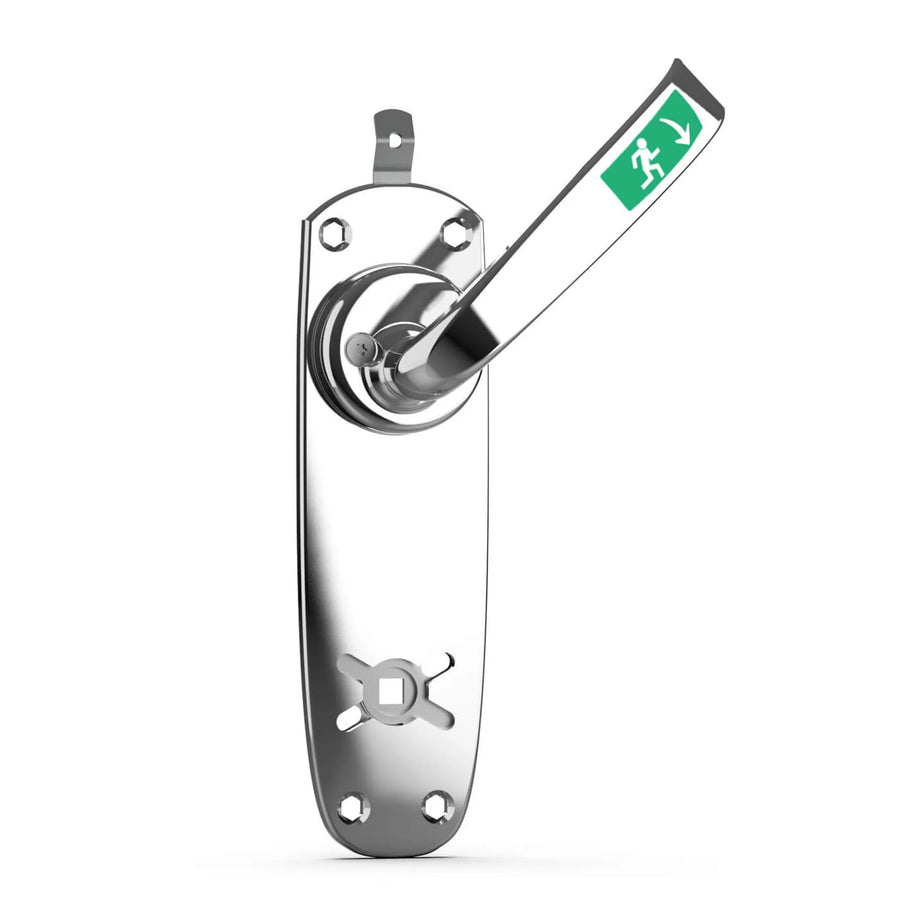 Nödutrymningsbeslag 796 krom vä