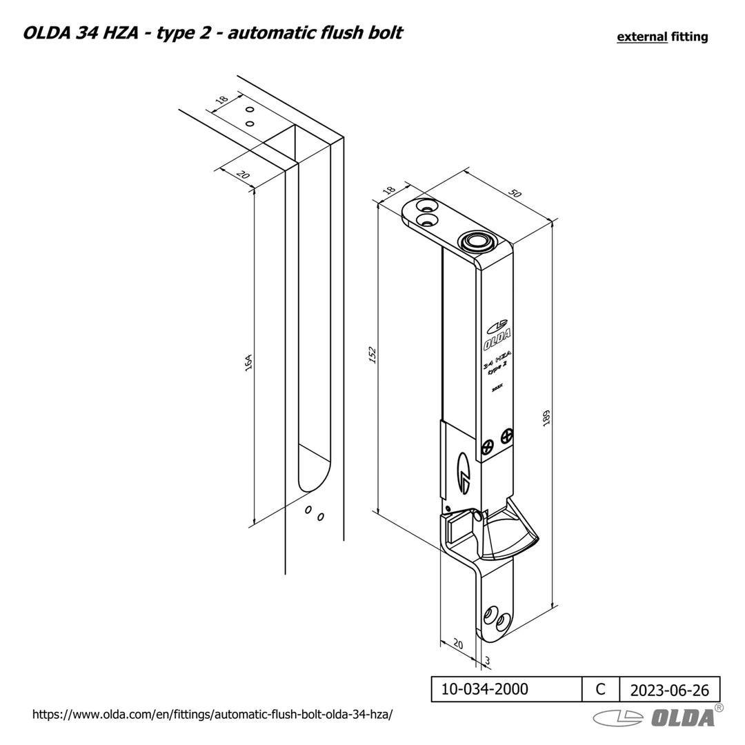 OLDA-34-HZA-t2-external fitting