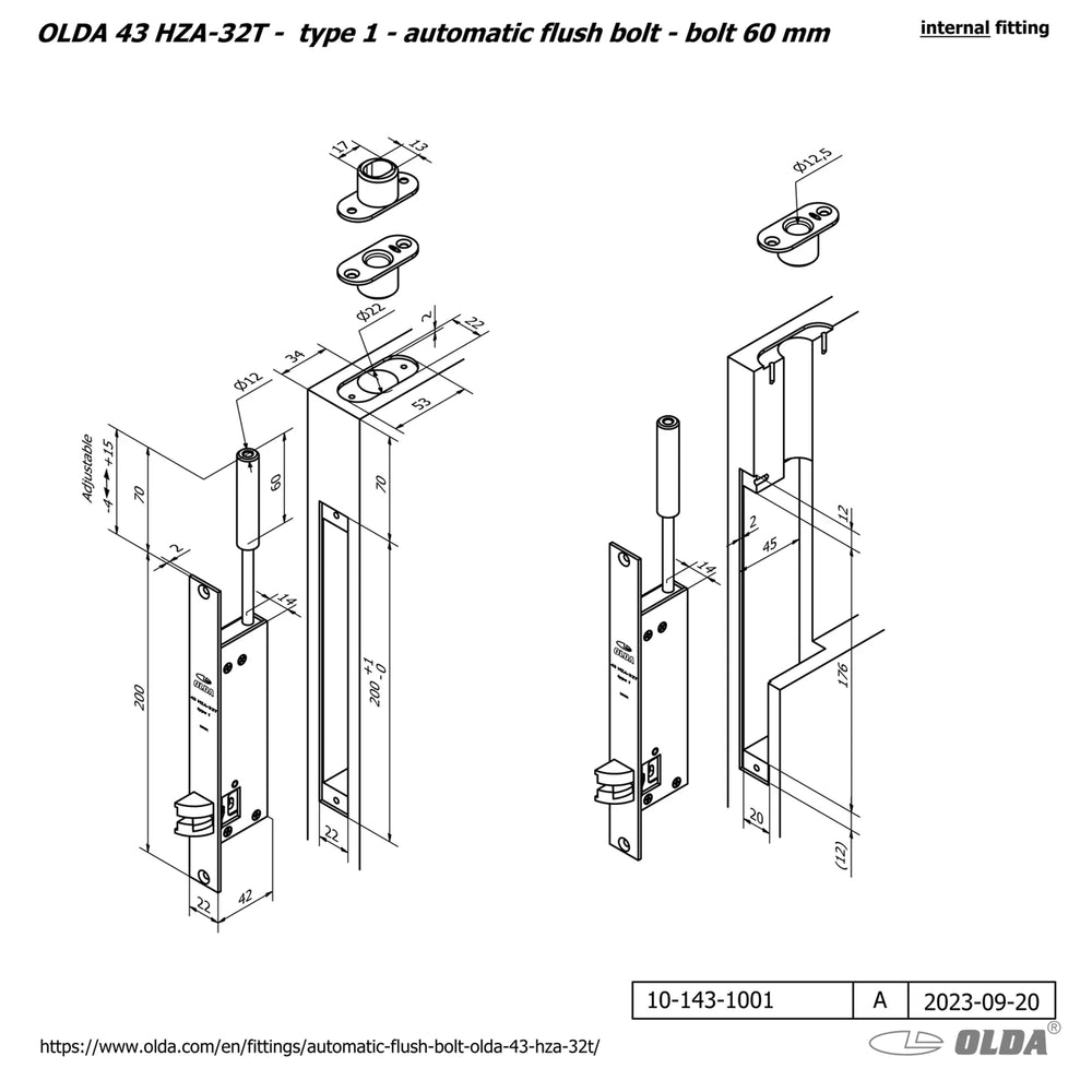 OLDA-43-HZA-32T-t1-Internal fitting