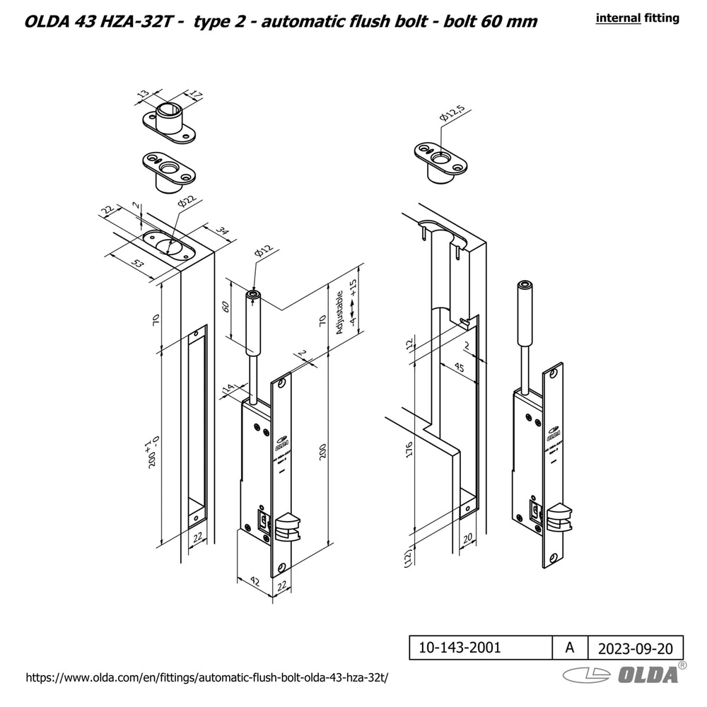 OLDA-43-HZA-32T-t2-Internal fitting