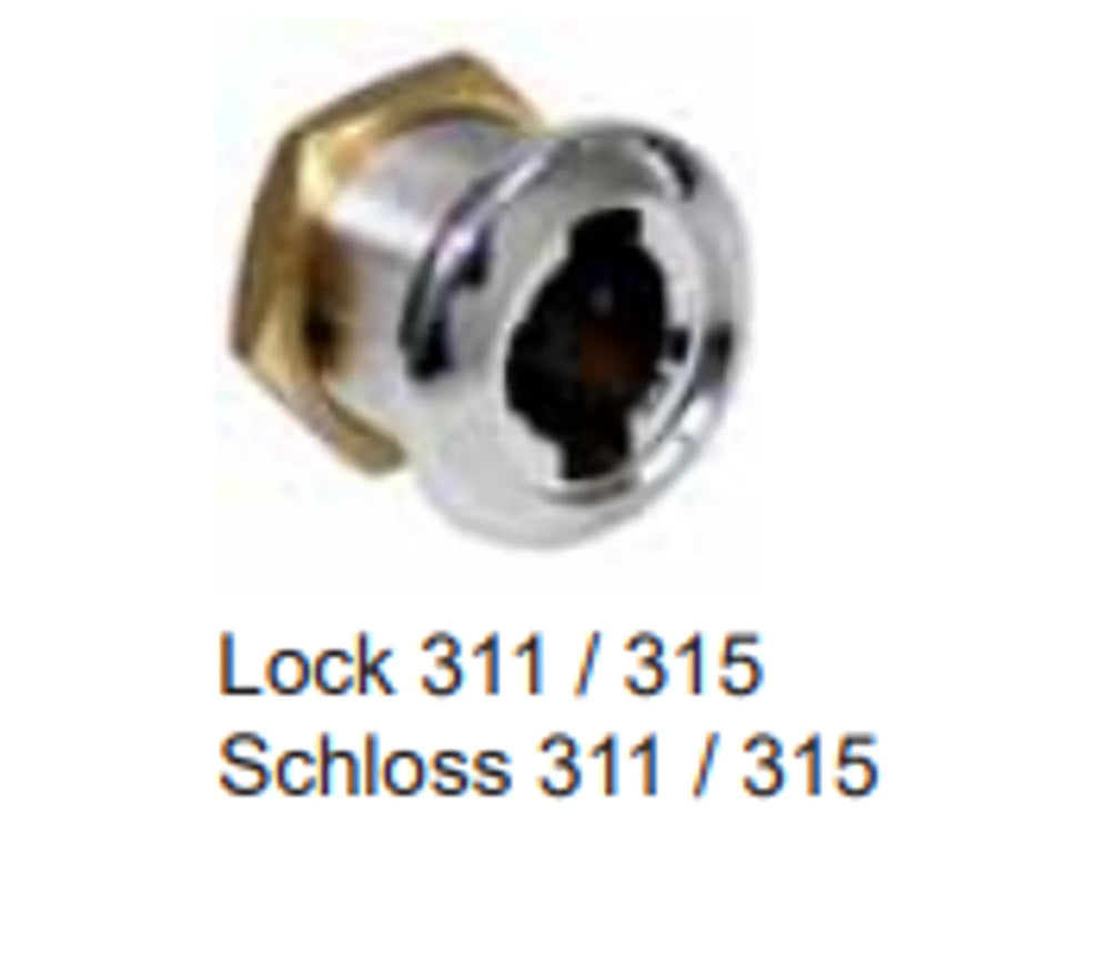 Skåplås 315