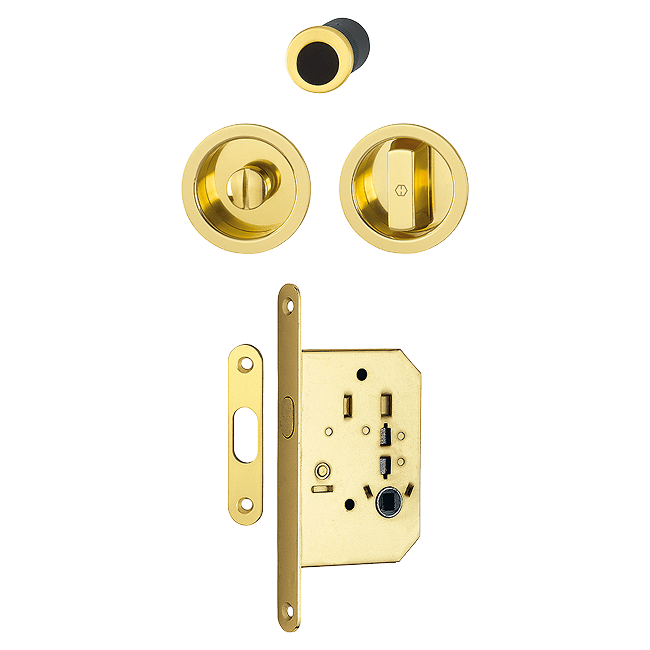 Skjutdörrslås 4920 set 1 mä