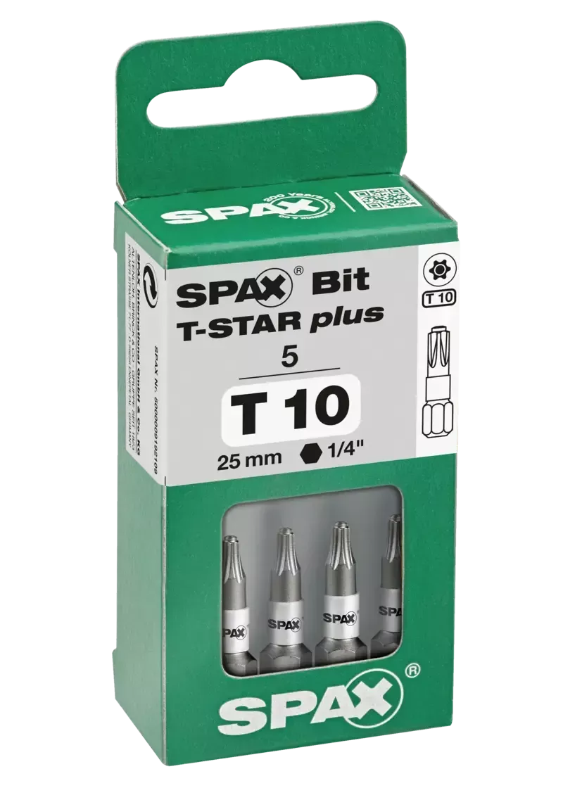 Spax T-star plus T10 25mm 5-p