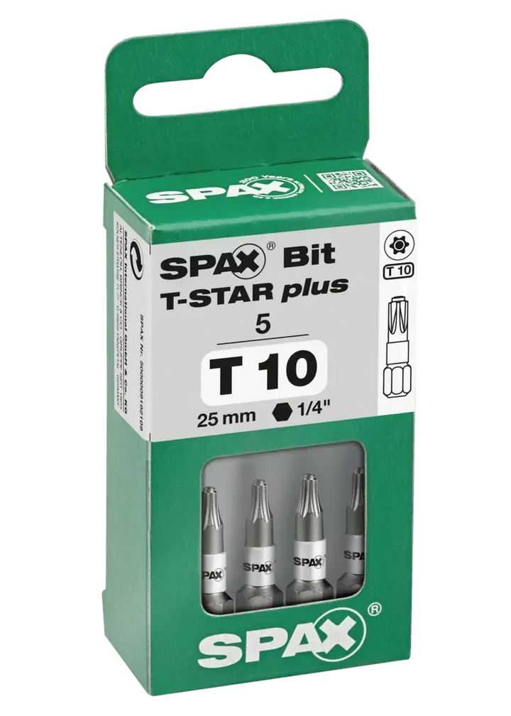 Spax T-star plus T10 25mm 5-p