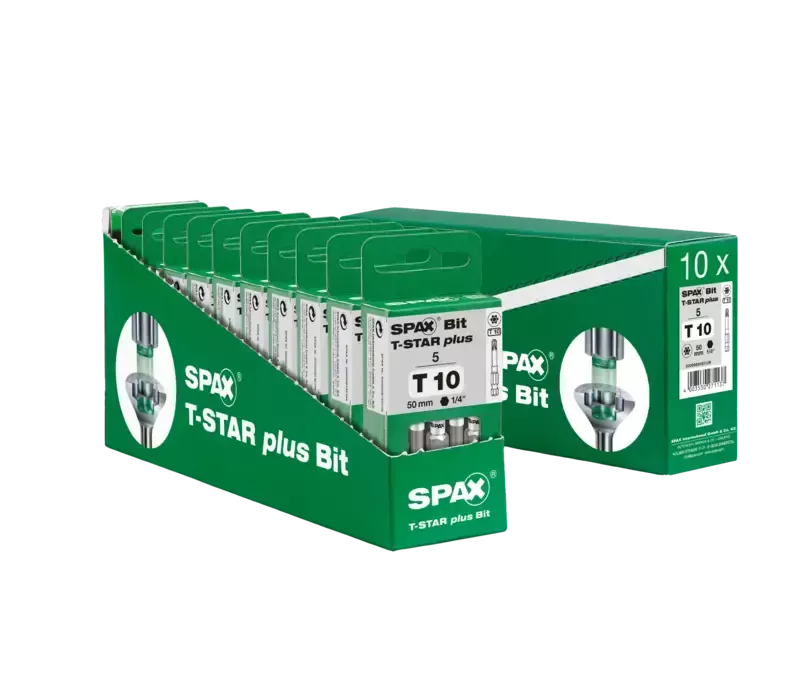 Spax T-star plus T10 50mm 5-p