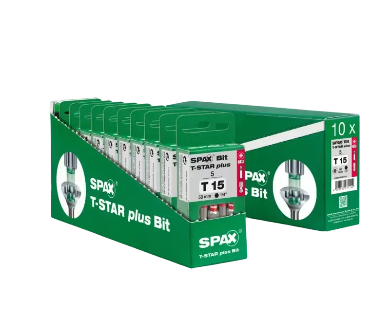 Spax T-star plus T15 50mm 5-p