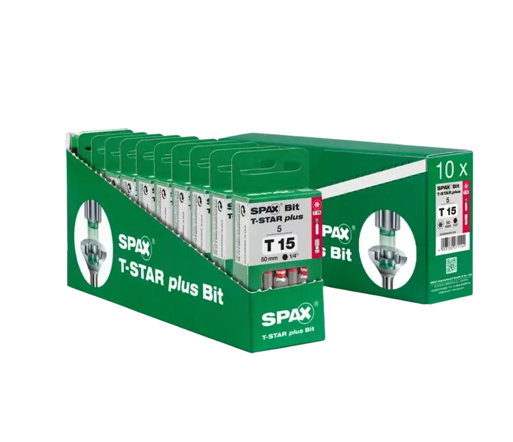 Spax T-star plus T15 50mm 5-p