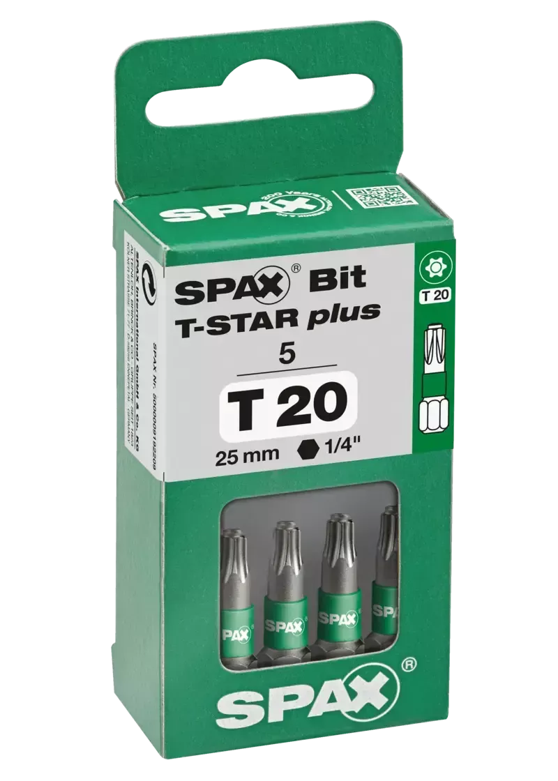 Spax T-star plus T20 25mm 5-p