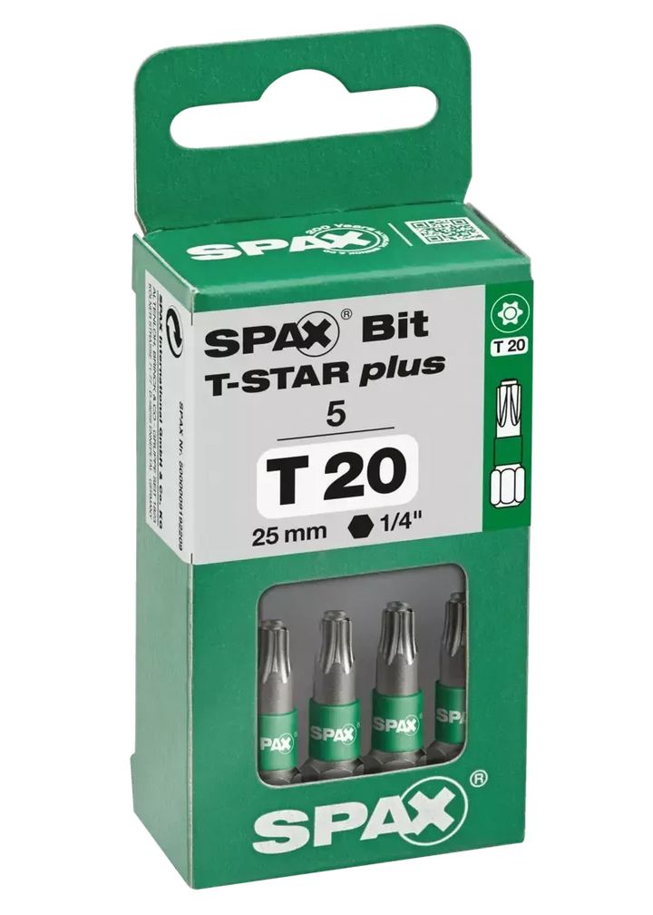 Spax T-star plus T20 25mm 5-p