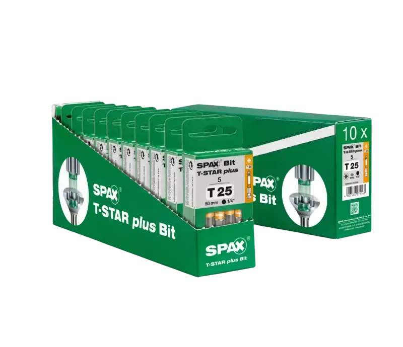Spax T-star plus T25 50mm 5-p