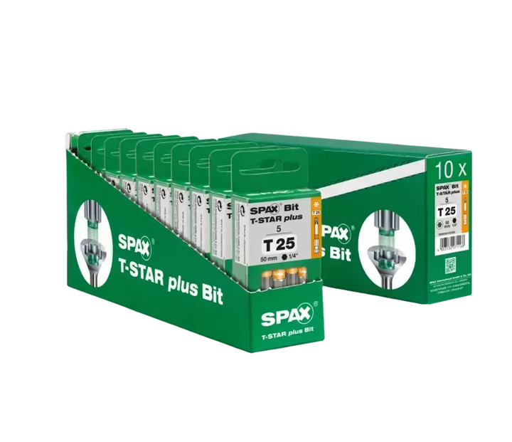 Spax T-star plus T25 50mm 5-p