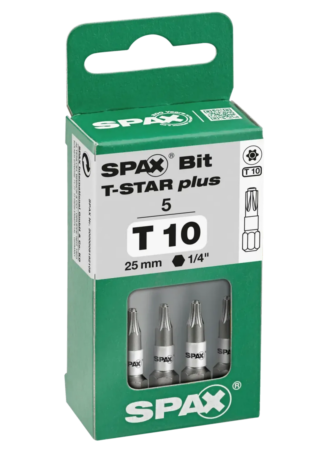 Spax T-star plus T10 25mm 5-p