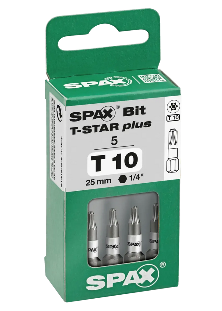 Spax T-star plus T10 25mm 5-p