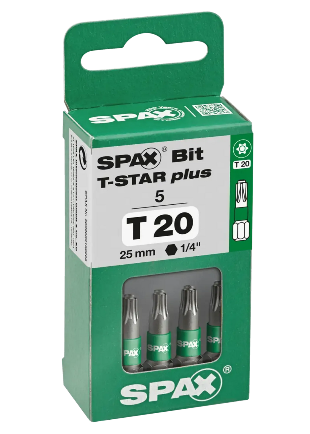 Spax T-star plus T20 25mm 5-p