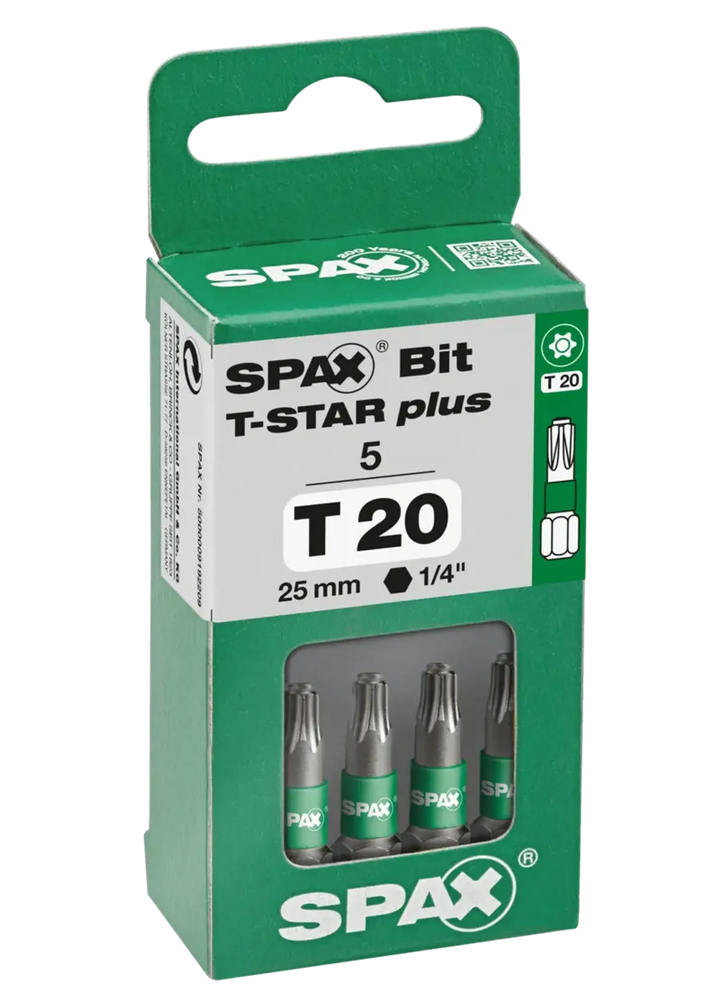 Spax T-star plus T20 25mm 5-p