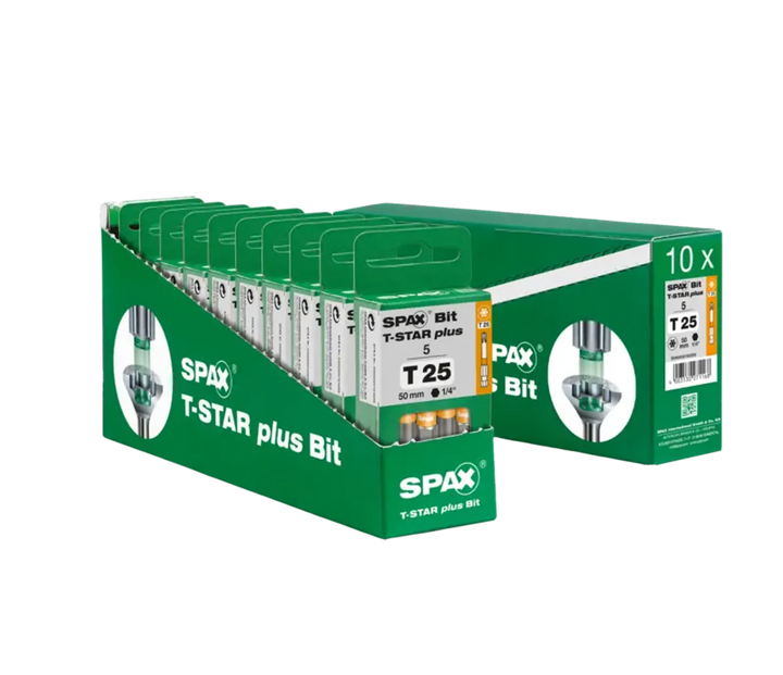 Spax T-star plus T25 50mm 5-p