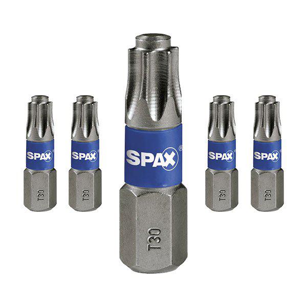 T30-blå-spax-25-mm-5-pack