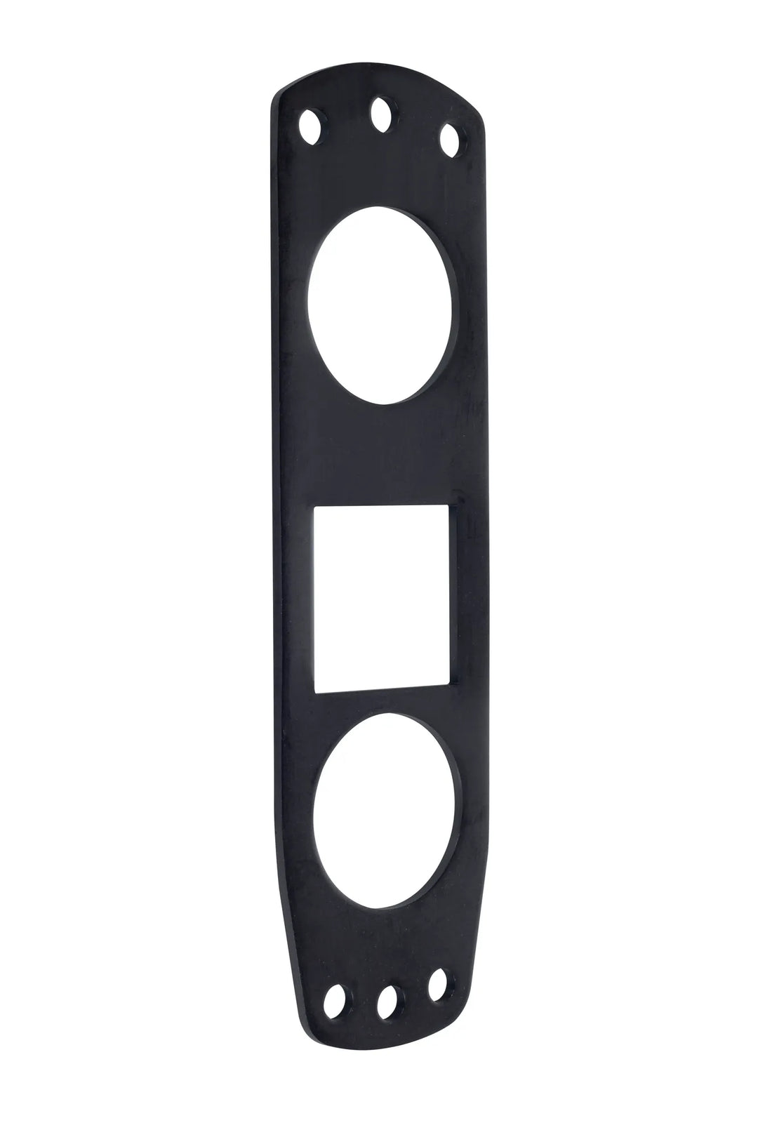Underläggsskylt 179 3mm Svart Mirus halv sida - 356820100444