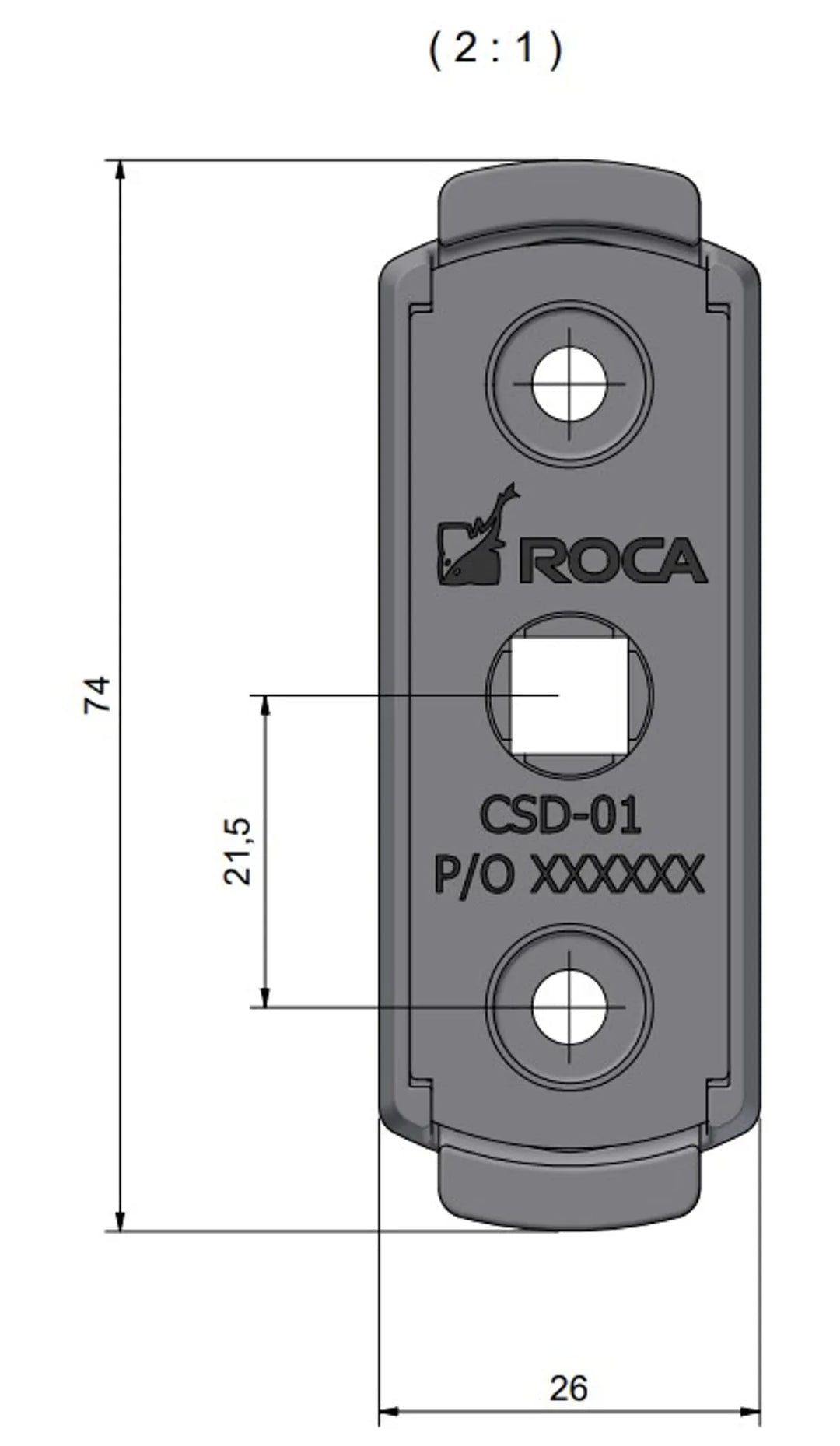 handtagsspärr CSD-01